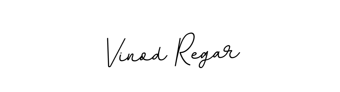 Use a signature maker to create a handwritten signature online. With this signature software, you can design (BallpointsItalic-DORy9) your own signature for name Vinod Regar. Vinod Regar signature style 11 images and pictures png