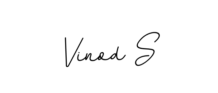 BallpointsItalic-DORy9 is a professional signature style that is perfect for those who want to add a touch of class to their signature. It is also a great choice for those who want to make their signature more unique. Get Vinod S name to fancy signature for free. Vinod S signature style 11 images and pictures png