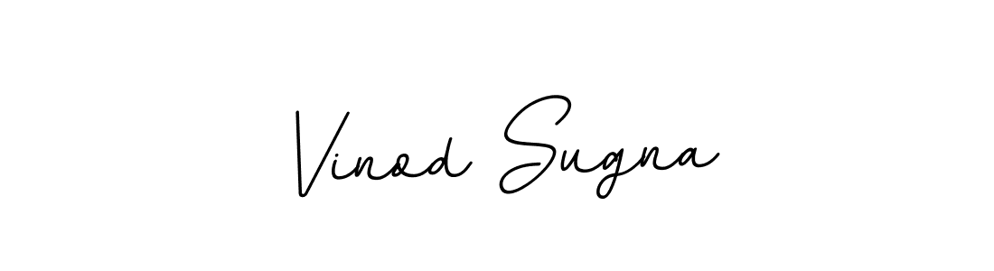 The best way (BallpointsItalic-DORy9) to make a short signature is to pick only two or three words in your name. The name Vinod Sugna include a total of six letters. For converting this name. Vinod Sugna signature style 11 images and pictures png