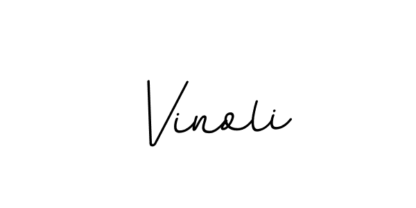 It looks lik you need a new signature style for name Vinoli. Design unique handwritten (BallpointsItalic-DORy9) signature with our free signature maker in just a few clicks. Vinoli signature style 11 images and pictures png