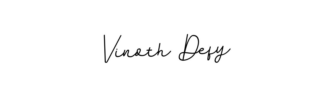 BallpointsItalic-DORy9 is a professional signature style that is perfect for those who want to add a touch of class to their signature. It is also a great choice for those who want to make their signature more unique. Get Vinoth Defy name to fancy signature for free. Vinoth Defy signature style 11 images and pictures png
