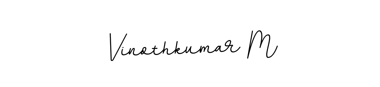 Similarly BallpointsItalic-DORy9 is the best handwritten signature design. Signature creator online .You can use it as an online autograph creator for name Vinothkumar M. Vinothkumar M signature style 11 images and pictures png