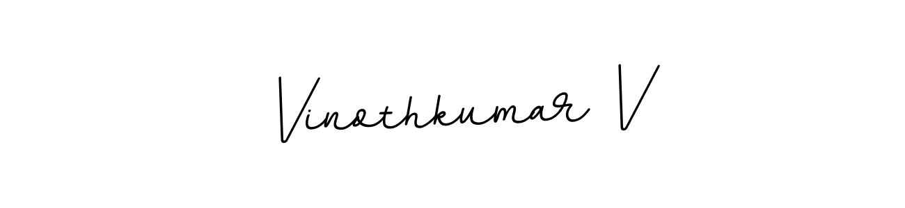 You can use this online signature creator to create a handwritten signature for the name Vinothkumar V. This is the best online autograph maker. Vinothkumar V signature style 11 images and pictures png