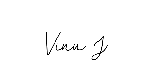 How to make Vinu J signature? BallpointsItalic-DORy9 is a professional autograph style. Create handwritten signature for Vinu J name. Vinu J signature style 11 images and pictures png