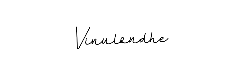 Also You can easily find your signature by using the search form. We will create Vinulondhe name handwritten signature images for you free of cost using BallpointsItalic-DORy9 sign style. Vinulondhe signature style 11 images and pictures png