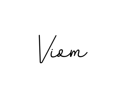 How to make Viom signature? BallpointsItalic-DORy9 is a professional autograph style. Create handwritten signature for Viom name. Viom signature style 11 images and pictures png