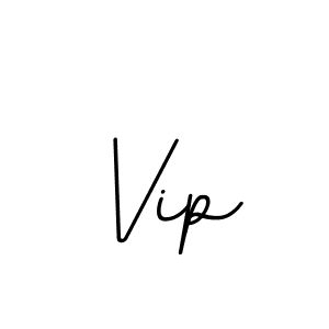 Make a beautiful signature design for name Vip. With this signature (BallpointsItalic-DORy9) style, you can create a handwritten signature for free. Vip signature style 11 images and pictures png