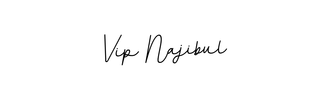 Vip Najibul stylish signature style. Best Handwritten Sign (BallpointsItalic-DORy9) for my name. Handwritten Signature Collection Ideas for my name Vip Najibul. Vip Najibul signature style 11 images and pictures png