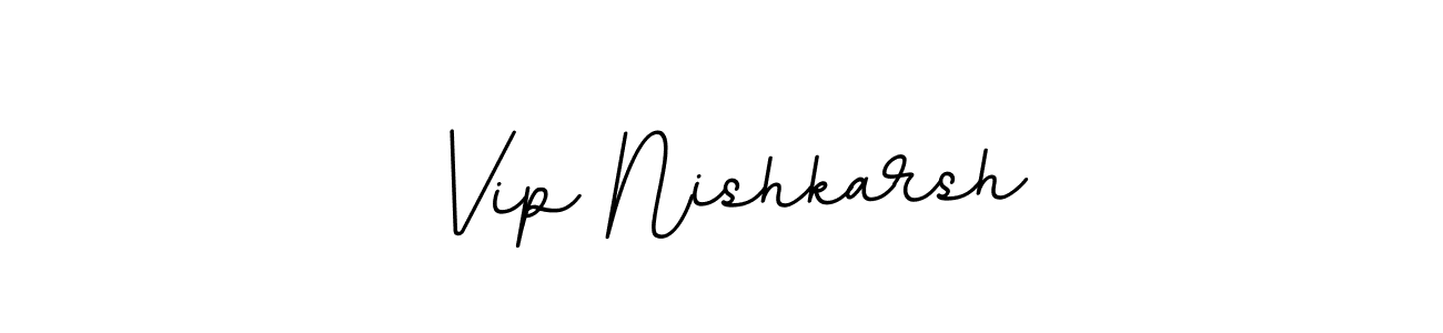 BallpointsItalic-DORy9 is a professional signature style that is perfect for those who want to add a touch of class to their signature. It is also a great choice for those who want to make their signature more unique. Get Vip Nishkarsh name to fancy signature for free. Vip Nishkarsh signature style 11 images and pictures png