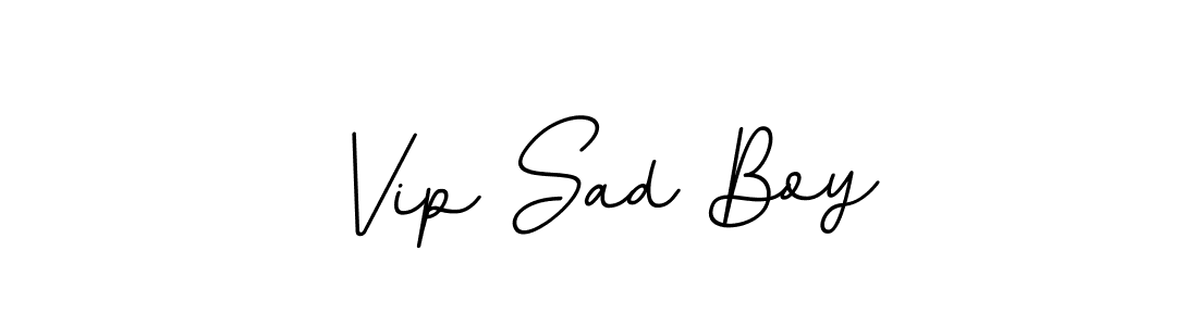 Make a beautiful signature design for name Vip Sad Boy. Use this online signature maker to create a handwritten signature for free. Vip Sad Boy signature style 11 images and pictures png