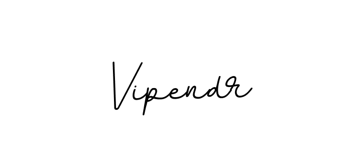 Create a beautiful signature design for name Vipendr. With this signature (BallpointsItalic-DORy9) fonts, you can make a handwritten signature for free. Vipendr signature style 11 images and pictures png