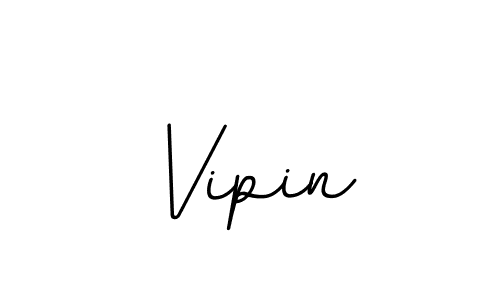 Use a signature maker to create a handwritten signature online. With this signature software, you can design (BallpointsItalic-DORy9) your own signature for name Vipin. Vipin signature style 11 images and pictures png