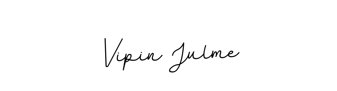 Vipin Julme stylish signature style. Best Handwritten Sign (BallpointsItalic-DORy9) for my name. Handwritten Signature Collection Ideas for my name Vipin Julme. Vipin Julme signature style 11 images and pictures png