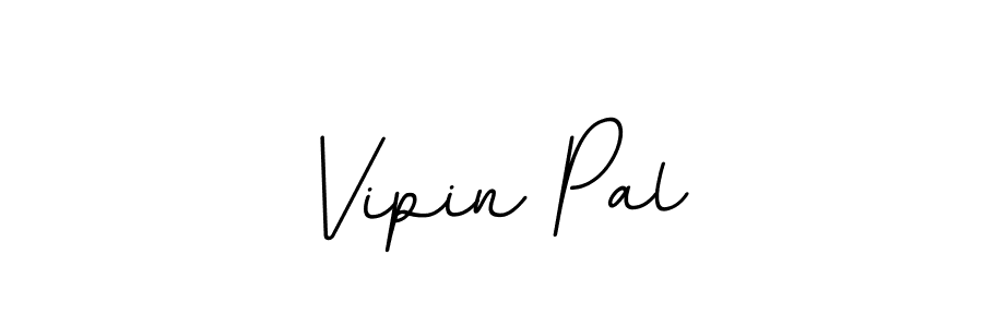 Create a beautiful signature design for name Vipin Pal. With this signature (BallpointsItalic-DORy9) fonts, you can make a handwritten signature for free. Vipin Pal signature style 11 images and pictures png