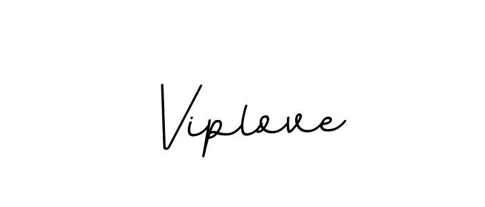 How to make Viplove name signature. Use BallpointsItalic-DORy9 style for creating short signs online. This is the latest handwritten sign. Viplove signature style 11 images and pictures png