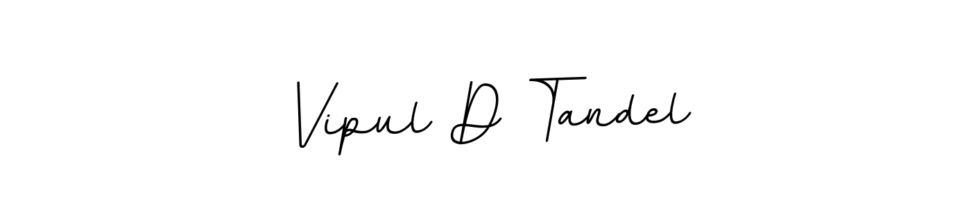 Similarly BallpointsItalic-DORy9 is the best handwritten signature design. Signature creator online .You can use it as an online autograph creator for name Vipul D Tandel. Vipul D Tandel signature style 11 images and pictures png