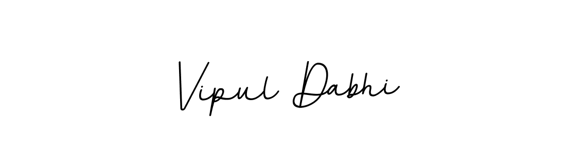 Vipul Dabhi stylish signature style. Best Handwritten Sign (BallpointsItalic-DORy9) for my name. Handwritten Signature Collection Ideas for my name Vipul Dabhi. Vipul Dabhi signature style 11 images and pictures png