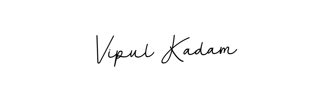 The best way (BallpointsItalic-DORy9) to make a short signature is to pick only two or three words in your name. The name Vipul Kadam include a total of six letters. For converting this name. Vipul Kadam signature style 11 images and pictures png