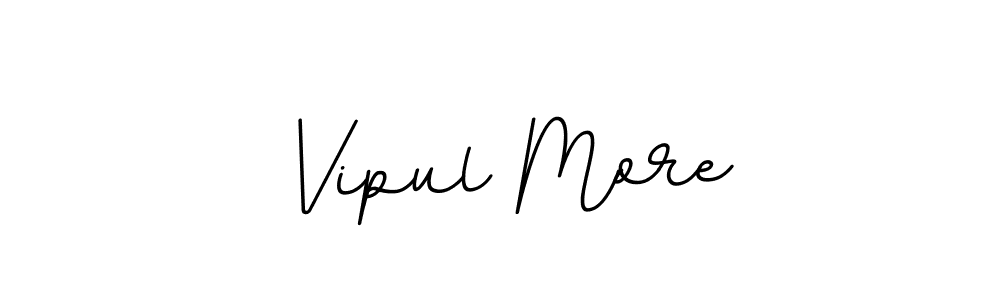 You can use this online signature creator to create a handwritten signature for the name Vipul More. This is the best online autograph maker. Vipul More signature style 11 images and pictures png