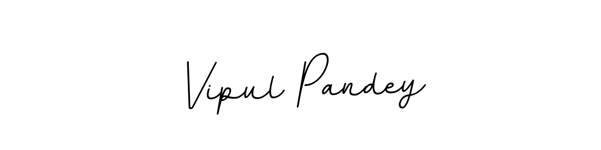 Vipul Pandey stylish signature style. Best Handwritten Sign (BallpointsItalic-DORy9) for my name. Handwritten Signature Collection Ideas for my name Vipul Pandey. Vipul Pandey signature style 11 images and pictures png