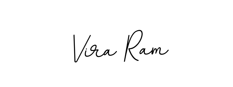 Make a beautiful signature design for name Vira Ram. With this signature (BallpointsItalic-DORy9) style, you can create a handwritten signature for free. Vira Ram signature style 11 images and pictures png