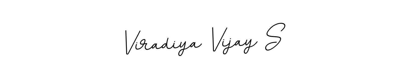 Viradiya Vijay S stylish signature style. Best Handwritten Sign (BallpointsItalic-DORy9) for my name. Handwritten Signature Collection Ideas for my name Viradiya Vijay S. Viradiya Vijay S signature style 11 images and pictures png