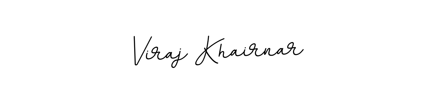 This is the best signature style for the Viraj Khairnar name. Also you like these signature font (BallpointsItalic-DORy9). Mix name signature. Viraj Khairnar signature style 11 images and pictures png