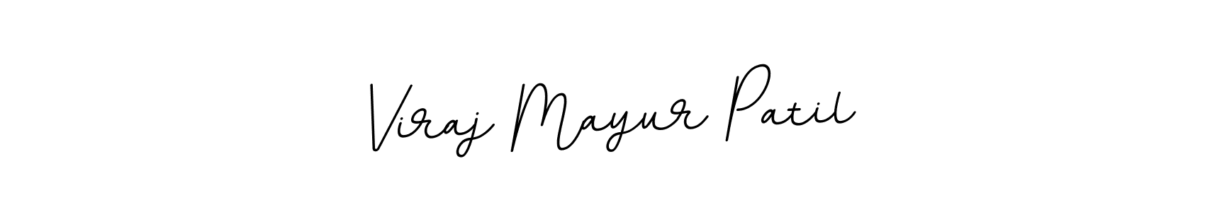 The best way (BallpointsItalic-DORy9) to make a short signature is to pick only two or three words in your name. The name Viraj Mayur Patil include a total of six letters. For converting this name. Viraj Mayur Patil signature style 11 images and pictures png