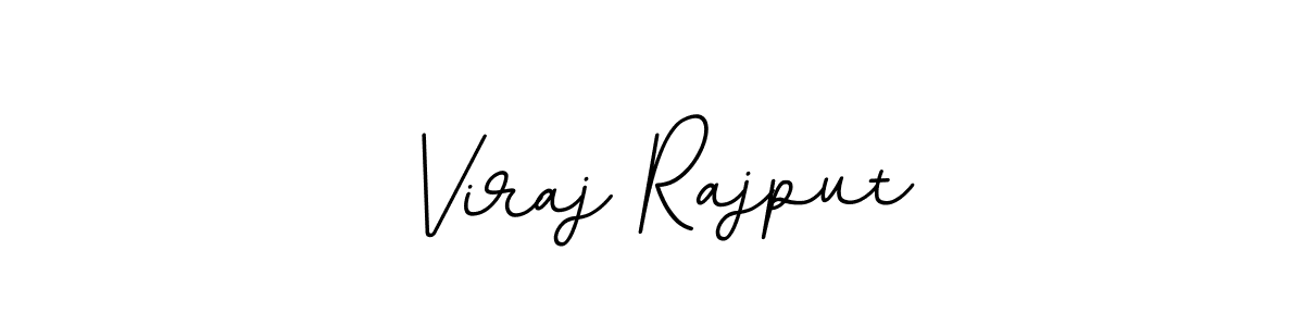 How to make Viraj Rajput name signature. Use BallpointsItalic-DORy9 style for creating short signs online. This is the latest handwritten sign. Viraj Rajput signature style 11 images and pictures png