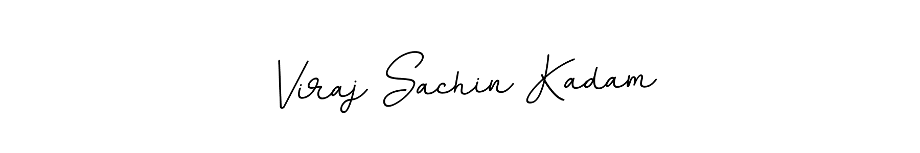 This is the best signature style for the Viraj Sachin Kadam name. Also you like these signature font (BallpointsItalic-DORy9). Mix name signature. Viraj Sachin Kadam signature style 11 images and pictures png