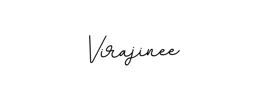 Design your own signature with our free online signature maker. With this signature software, you can create a handwritten (BallpointsItalic-DORy9) signature for name Virajinee. Virajinee signature style 11 images and pictures png