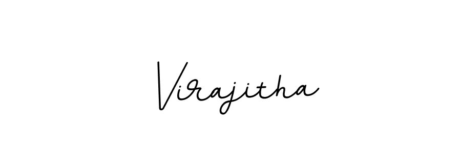 Virajitha stylish signature style. Best Handwritten Sign (BallpointsItalic-DORy9) for my name. Handwritten Signature Collection Ideas for my name Virajitha. Virajitha signature style 11 images and pictures png