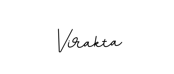 Create a beautiful signature design for name Virakta. With this signature (BallpointsItalic-DORy9) fonts, you can make a handwritten signature for free. Virakta signature style 11 images and pictures png