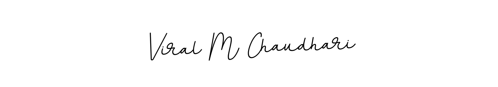 Also You can easily find your signature by using the search form. We will create Viral M Chaudhari name handwritten signature images for you free of cost using BallpointsItalic-DORy9 sign style. Viral M Chaudhari signature style 11 images and pictures png