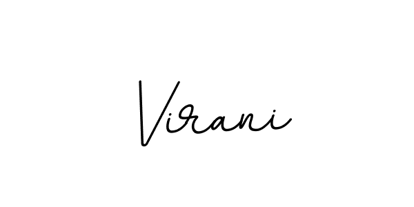 How to make Virani name signature. Use BallpointsItalic-DORy9 style for creating short signs online. This is the latest handwritten sign. Virani signature style 11 images and pictures png