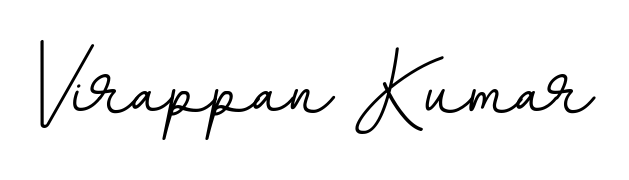 Also You can easily find your signature by using the search form. We will create Virappan Kumar name handwritten signature images for you free of cost using BallpointsItalic-DORy9 sign style. Virappan Kumar signature style 11 images and pictures png