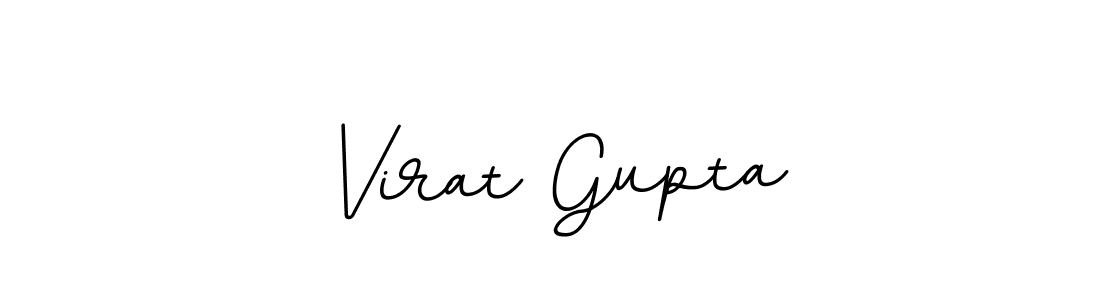Virat Gupta stylish signature style. Best Handwritten Sign (BallpointsItalic-DORy9) for my name. Handwritten Signature Collection Ideas for my name Virat Gupta. Virat Gupta signature style 11 images and pictures png