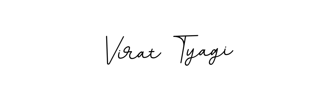 It looks lik you need a new signature style for name Virat Tyagi. Design unique handwritten (BallpointsItalic-DORy9) signature with our free signature maker in just a few clicks. Virat Tyagi signature style 11 images and pictures png