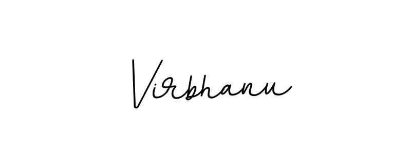 It looks lik you need a new signature style for name Virbhanu. Design unique handwritten (BallpointsItalic-DORy9) signature with our free signature maker in just a few clicks. Virbhanu signature style 11 images and pictures png