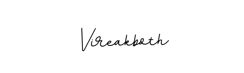 How to Draw Vireakboth signature style? BallpointsItalic-DORy9 is a latest design signature styles for name Vireakboth. Vireakboth signature style 11 images and pictures png