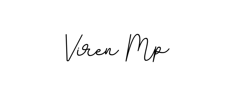 Make a beautiful signature design for name Viren Mp. With this signature (BallpointsItalic-DORy9) style, you can create a handwritten signature for free. Viren Mp signature style 11 images and pictures png