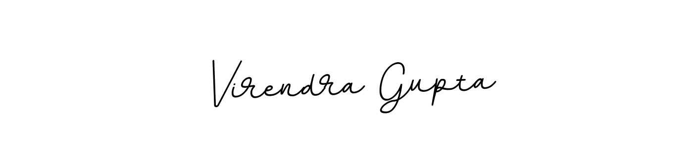 BallpointsItalic-DORy9 is a professional signature style that is perfect for those who want to add a touch of class to their signature. It is also a great choice for those who want to make their signature more unique. Get Virendra Gupta name to fancy signature for free. Virendra Gupta signature style 11 images and pictures png