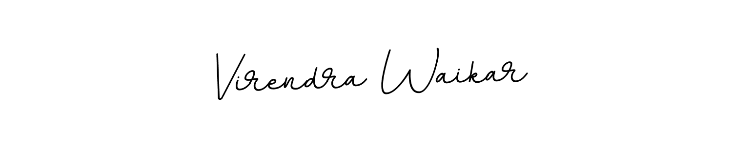 Also we have Virendra Waikar name is the best signature style. Create professional handwritten signature collection using BallpointsItalic-DORy9 autograph style. Virendra Waikar signature style 11 images and pictures png