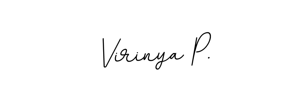 How to Draw Virinya P. signature style? BallpointsItalic-DORy9 is a latest design signature styles for name Virinya P.. Virinya P. signature style 11 images and pictures png