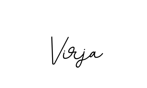 How to make Virja signature? BallpointsItalic-DORy9 is a professional autograph style. Create handwritten signature for Virja name. Virja signature style 11 images and pictures png