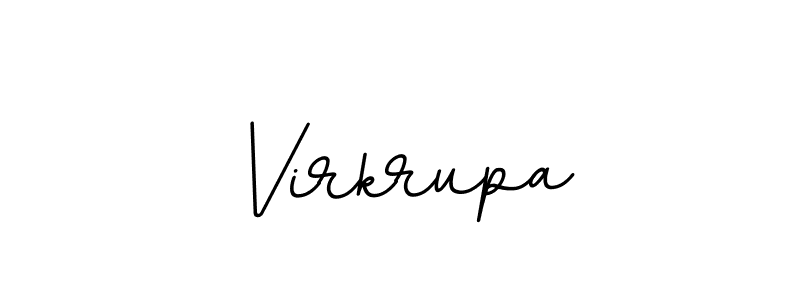 Virkrupa stylish signature style. Best Handwritten Sign (BallpointsItalic-DORy9) for my name. Handwritten Signature Collection Ideas for my name Virkrupa. Virkrupa signature style 11 images and pictures png