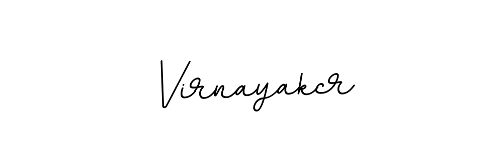 Virnayakcr stylish signature style. Best Handwritten Sign (BallpointsItalic-DORy9) for my name. Handwritten Signature Collection Ideas for my name Virnayakcr. Virnayakcr signature style 11 images and pictures png