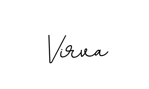 How to make Virva name signature. Use BallpointsItalic-DORy9 style for creating short signs online. This is the latest handwritten sign. Virva signature style 11 images and pictures png