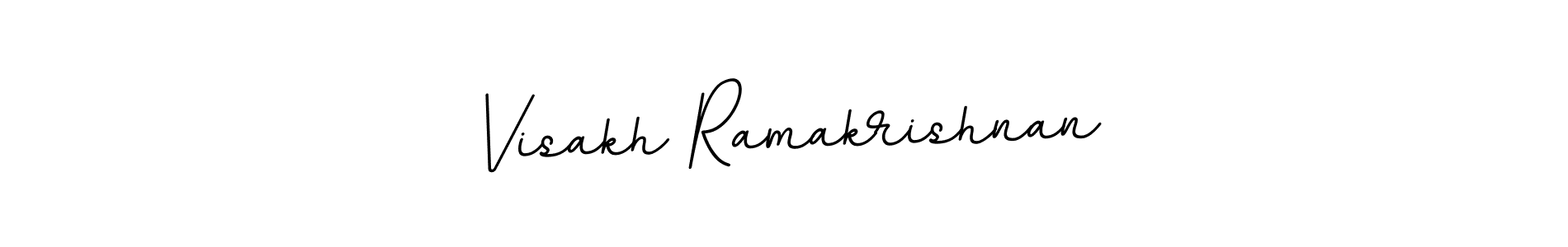 Design your own signature with our free online signature maker. With this signature software, you can create a handwritten (BallpointsItalic-DORy9) signature for name Visakh Ramakrishnan. Visakh Ramakrishnan signature style 11 images and pictures png