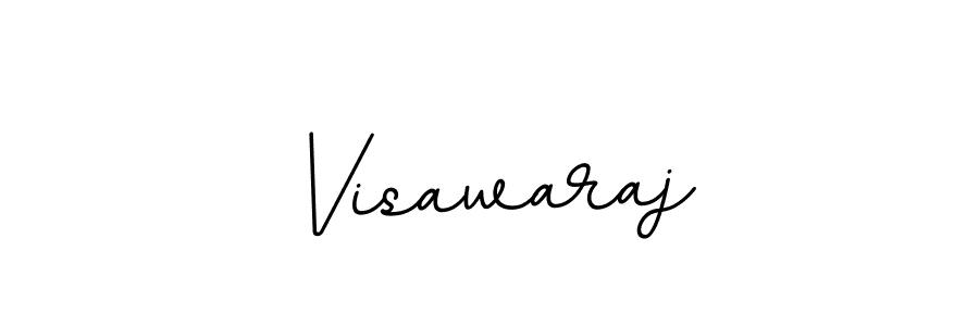 Design your own signature with our free online signature maker. With this signature software, you can create a handwritten (BallpointsItalic-DORy9) signature for name Visawaraj. Visawaraj signature style 11 images and pictures png